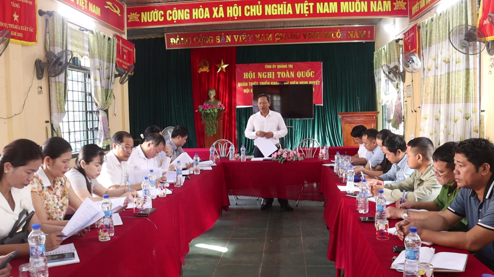 Thường trực HĐND giám sát xã Thuận về tình hình KT - XH, QP - AN 9 tháng đầu năm 2024